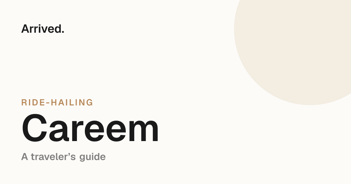 Careem guide for travelers